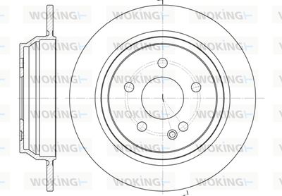 D667800 WOKING Тормозной диск