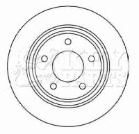 KBD4450 KEY PARTS Тормозной диск