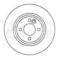 KBD4256 KEY PARTS Тормозной диск