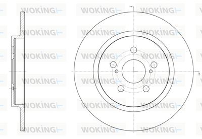 D6146400 WOKING Тормозной диск