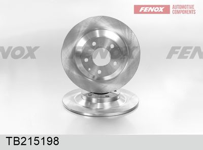 TB215198 FENOX Тормозной диск