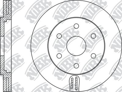 RN1416 NiBK Тормозной диск