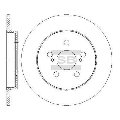 SD4060 Hi-Q Тормозной диск