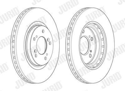 562283J JURID Тормозной диск