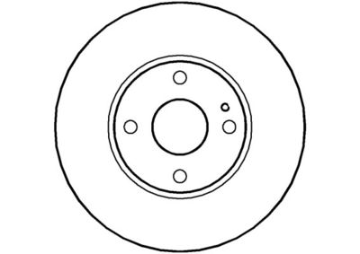 NBD821 NATIONAL Тормозной диск