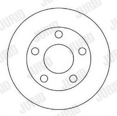 562005J JURID Тормозной диск