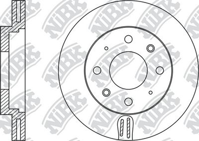 RN1106 NiBK Тормозной диск