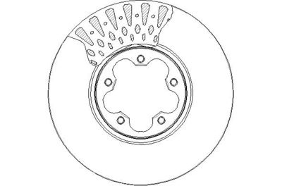 NBD1854 NATIONAL Тормозной диск