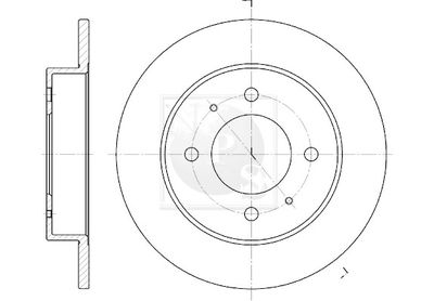H331I02 NPS Тормозной диск