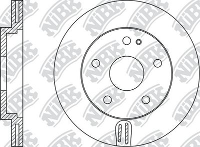 RN1051 NiBK Тормозной диск