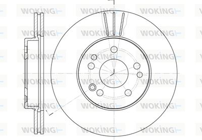 D631410 WOKING Тормозной диск
