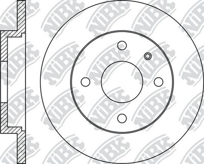 RN1013 NiBK Тормозной диск