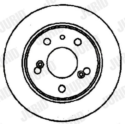561133J JURID Тормозной диск