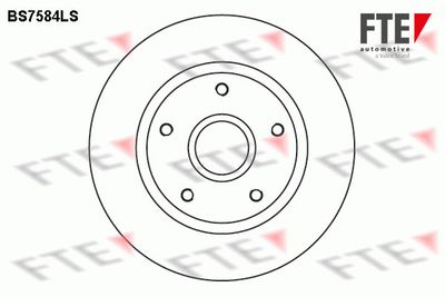 BS7584LS FTE Тормозной диск