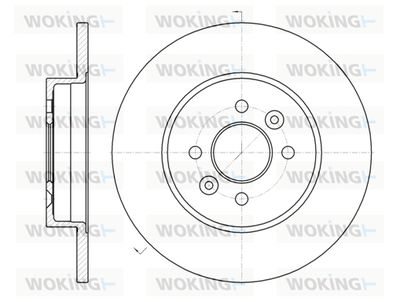 D6117600 WOKING Тормозной диск