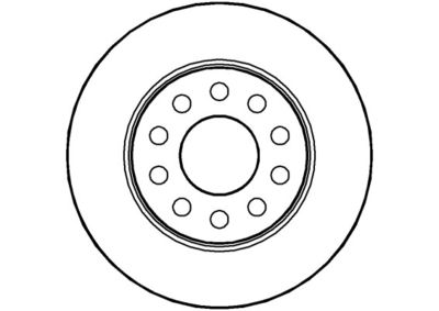 NBD711 NATIONAL Тормозной диск