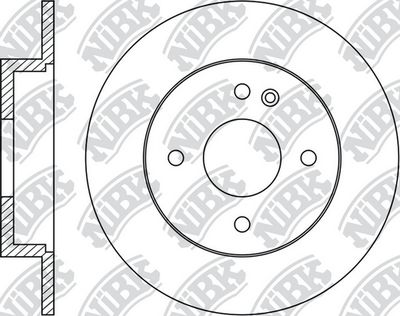 RN1161 NiBK Тормозной диск