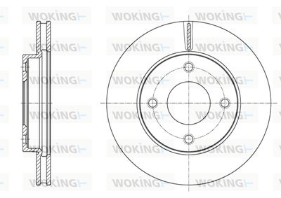 D6171610 WOKING Тормозной диск
