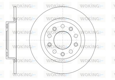 D6144500 WOKING Тормозной диск