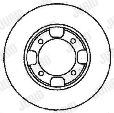 561286J JURID Тормозной диск