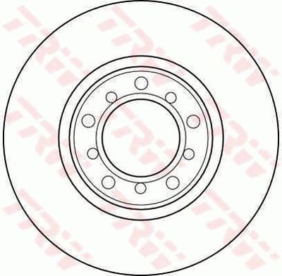 DF1575 TRW Тормозной диск