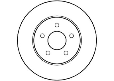 NBD1131 NATIONAL Тормозной диск