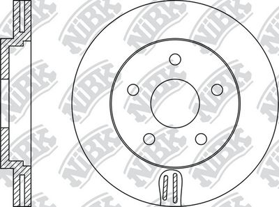 RN1147 NiBK Тормозной диск