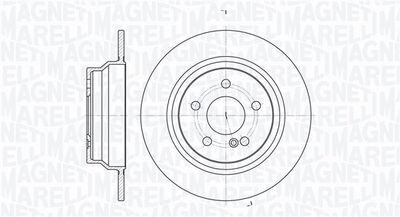 361302040301 MAGNETI MARELLI Тормозной диск