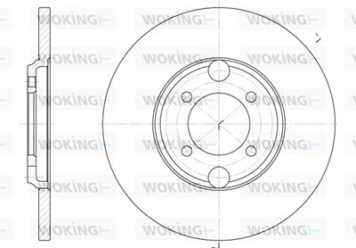 D691900 WOKING Тормозной диск