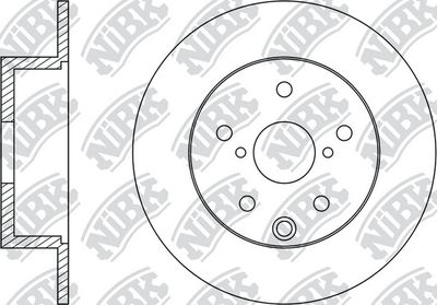 RN1529 NiBK Тормозной диск
