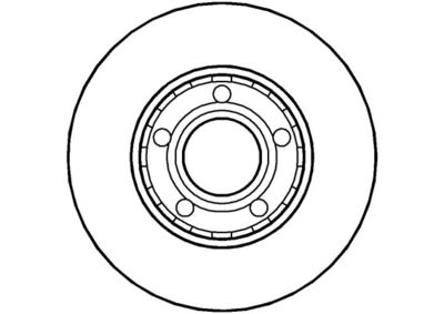 NBD627 NATIONAL Тормозной диск