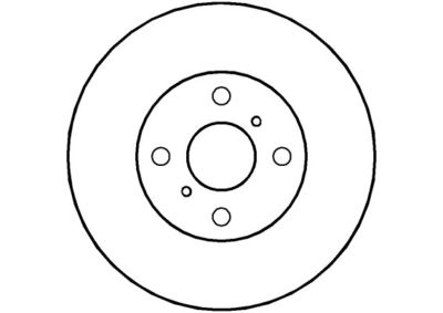 NBD995 NATIONAL Тормозной диск