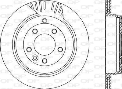 BDR225620 OPEN PARTS Тормозной диск