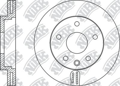 RN1316 NiBK Тормозной диск