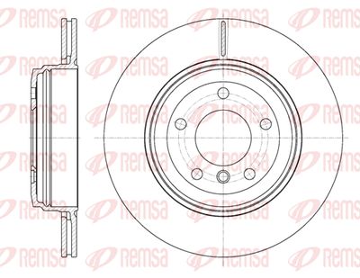 665410 REMSA Тормозной диск