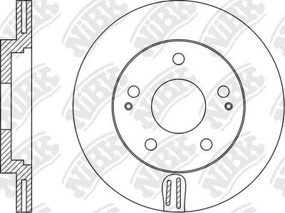 RN1573 NiBK Тормозной диск
