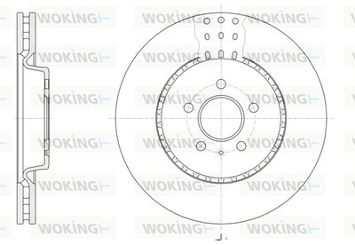 D6149310 WOKING Тормозной диск