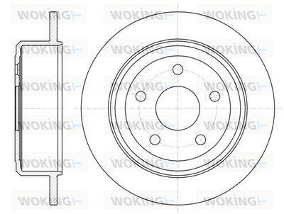 D6136800 WOKING Тормозной диск