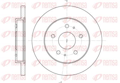 6114300 REMSA Тормозной диск