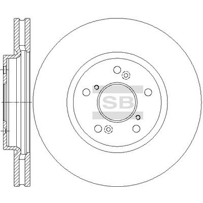 SD4126 Hi-Q Тормозной диск