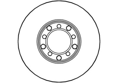NBD075 NATIONAL Тормозной диск