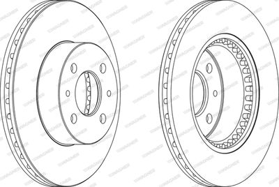 WGR10061 WAGNER Тормозной диск