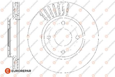 1667852980 EUROREPAR Тормозной диск