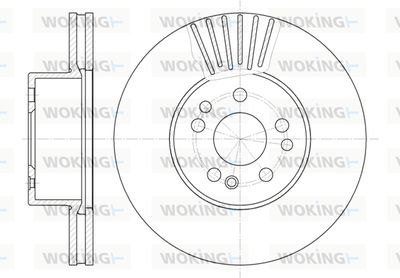 D635310 WOKING Тормозной диск