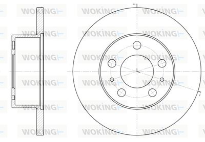 D623300 WOKING Тормозной диск