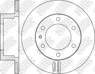 RN1240 NiBK Тормозной диск