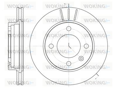 D610610 WOKING Тормозной диск