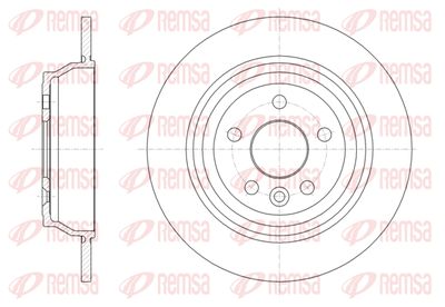 6189900 REMSA Тормозной диск