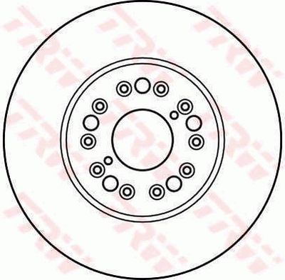 DF4015 TRW Тормозной диск