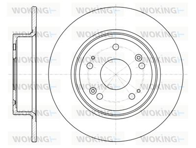 D6127800 WOKING Тормозной диск